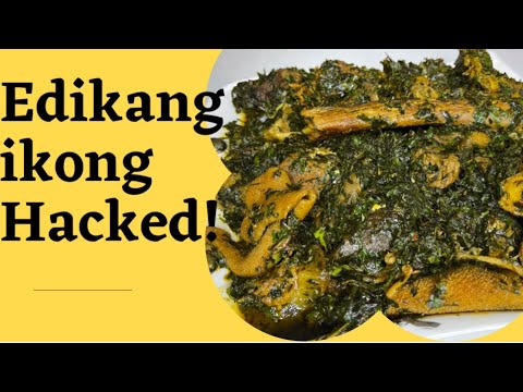 Cook with me: Nigerian Vegetable soup |Edikang ikong #nigerianfood #vegetablesoup #healthy #afang