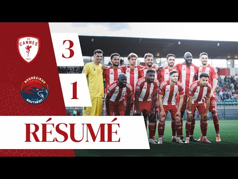Résumé AS Cannes - Andrézieux Bouthéon FC