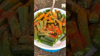 Dahi Bhindi Masala #bhindirecipe #dahi #recipes #vegetables #villagecooking #curry