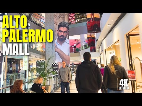 [4K] Alto Palermo Shopping Mall Walk | Buenos Aires Walking Tour 🇦🇷