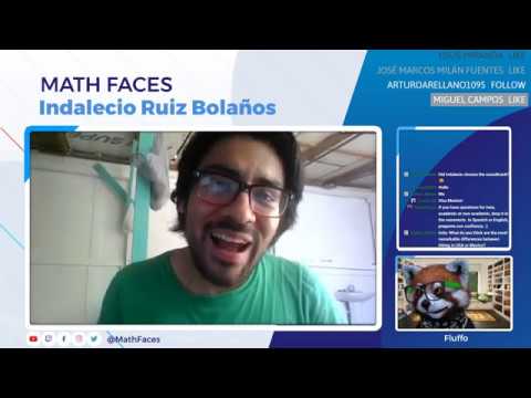 Math Faces: "Mathematics is like a taco"