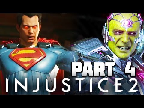 Injustice 2 Walkthrough Gameplay (Story Mode) - Part 4 - SUPERMAN VS BRANIAC
