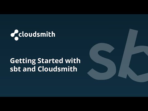 Getting Started with sbt and Cloudsmith