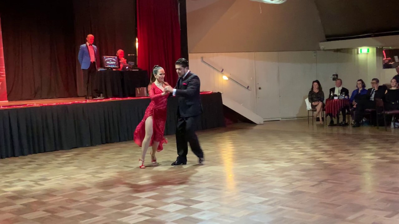 Anabella Diaz Hojman and Donato Juarez performing Argentine Tango Vals - Paisaje by Pedro Laurenz