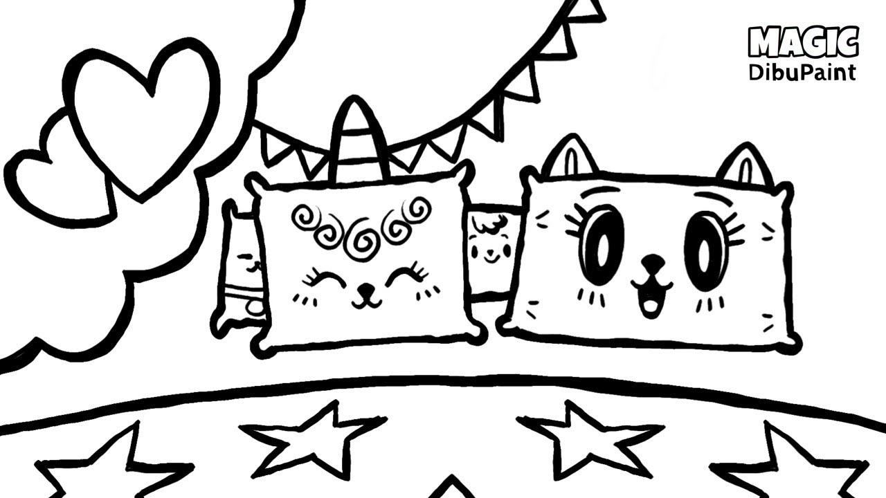 Dibujo para Fiesta Pijamas | Dibujos Kawaii para Dibujar paso a paso