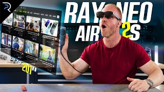 RayNeo Air 2s XR glasses - a 201" display in your pocket!