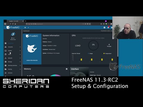 FreeNAS 11.3 Initial Setup and Configuration