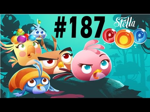 Angry Birds Stella Pop Level-187 Walkthrough For Android