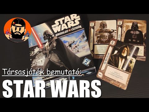 STAR WARS: Birodalom VS Lázadók társasjáték bemutató - Norbi a FiguraFanatikus (2 fős kártyajáték) - FiguraFanatikus