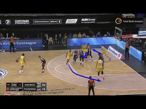 Alba Berlin diamond play (Part III)..Euroleague 2020-21 Vs Baskonia