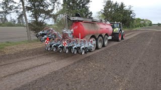 XTill - Strip-Till,  sávos talajművelő hígtrágya injektálással