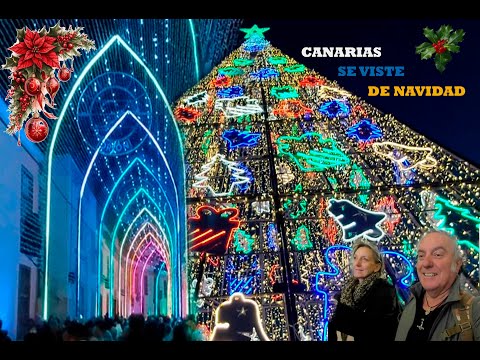 CANARIAS SE VISTE DE NAVIDAD. La Laguna. Santa Cruz de Tenerife.