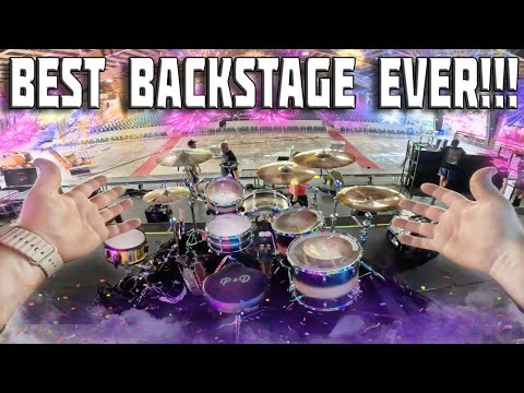 Drum Tech POV | The Best Backstage Experience in America