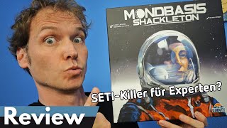 Mondbasis Shackleton – Brettspiel – Review und Regelerklärung