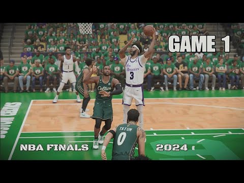 MODERN ERA 20s NBA FINALS 2024 GAME 1 LAKERS & CELTICS (2K)