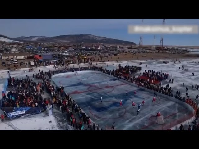 Звёздный хоккей на Байкале