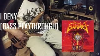 ATHEIST - I Deny (bass cover)