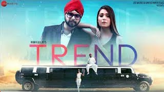 Trend - Ramji Gulati | Sara Khan | WhatsApp Status | Latest Punjabi Songs Status