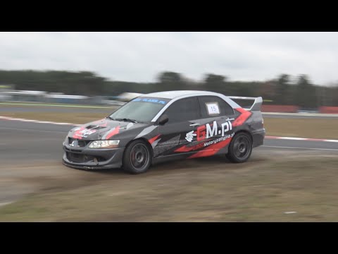 Karol Chętnicki, Mitsubishi Lancer Evo VIII - III SuperOES Tor Poznań - 26.02.2022