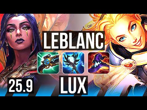 LEBLANC vs LUX (MID) | 12/4/12 | EUNE Grandmaster | 25.9
