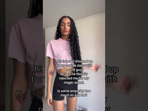 Does her BULGE scare you? #mtf #trans #transgender #sissy