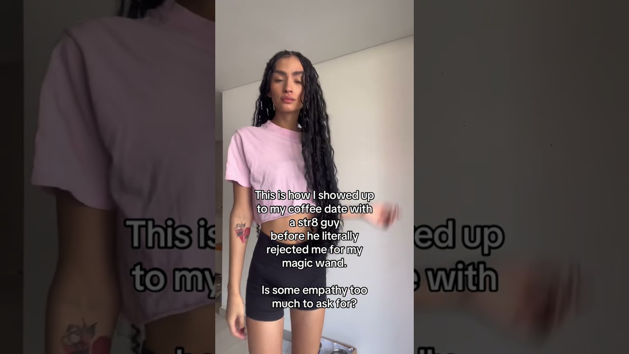 Does her BULGE scare you? #mtf #trans #transgender #sissy