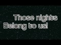 Skillet-Those Nights lyrics 