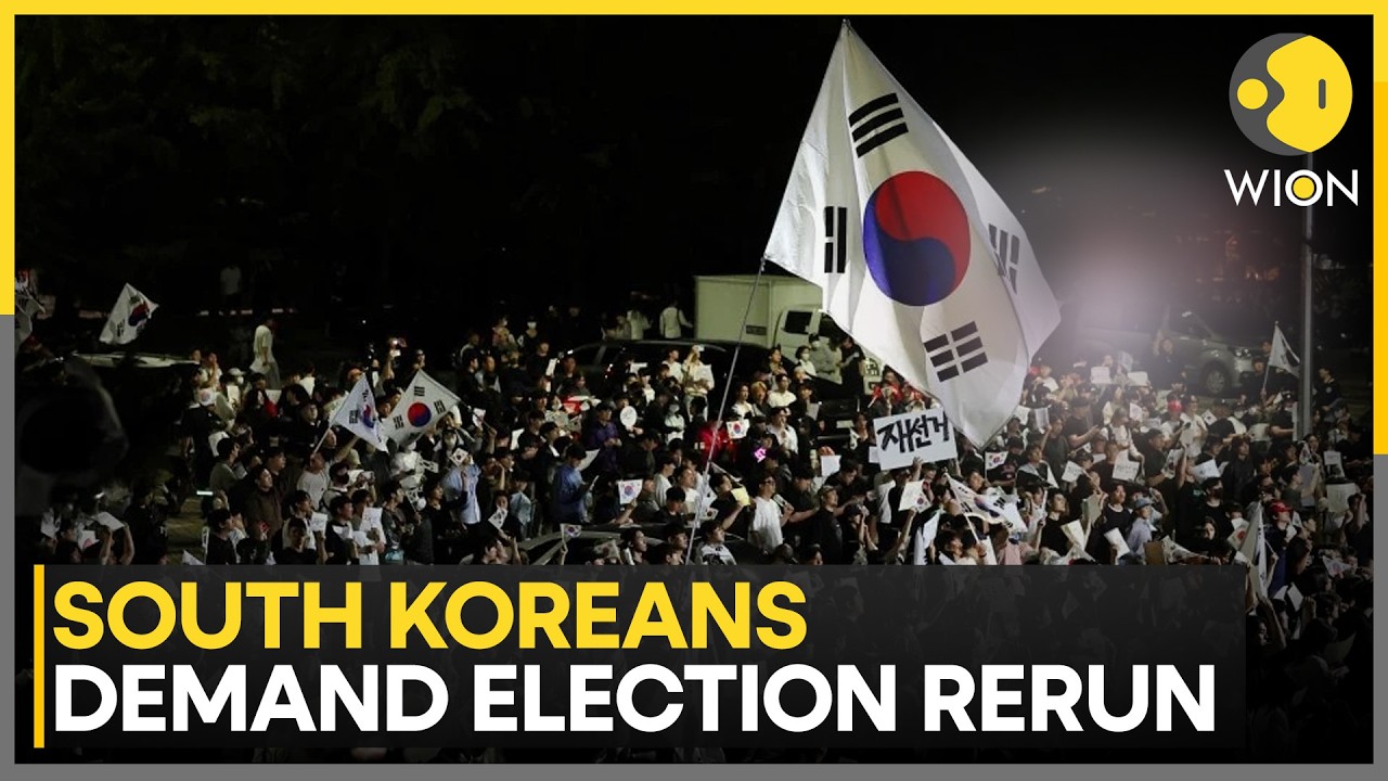 South Koreans Rally for Electoral Justice; Ballot Shortages Trigger Mass Protests | WION