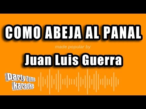 Juan Luis Guerra - Como Abeja Al Panal (Versión Karaoke)