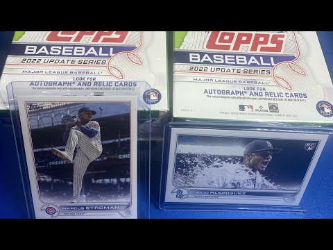 2022 Topps Update Hanger Boxes Sick Rookie Pull