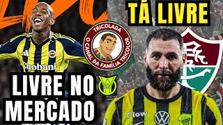 ⚽️ FLU IN SEARCH OF A 9! TALISCA AND BENZEMA AVAILABLE ON THE MARKET