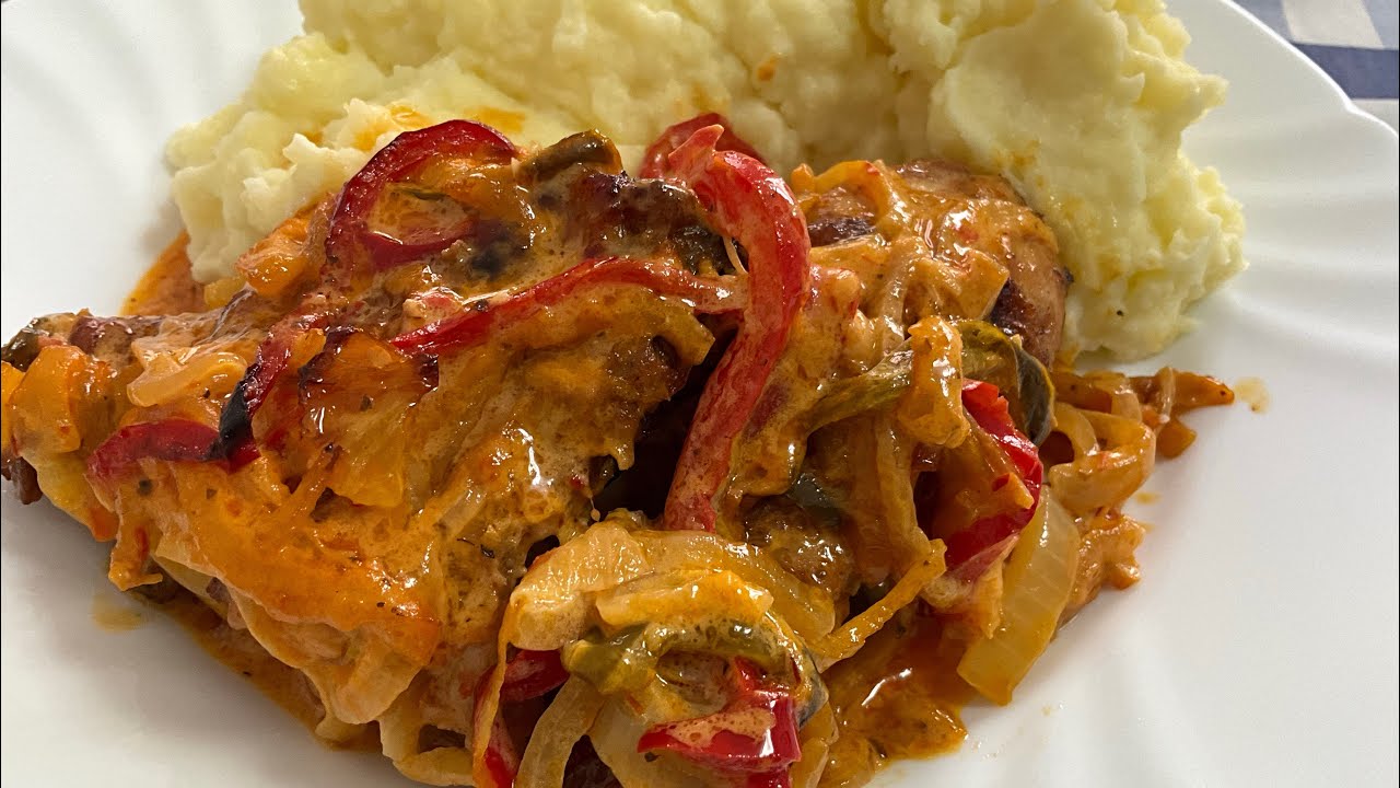 Frango de Cebolada no Forno …Receita Deliciosa uma bela Sugestão para Domingo