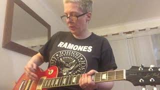 Video thumbnail for 1989 MIK Epiphone Les Paul Standard plus upgrades (see description) demo by Suzy Syrett