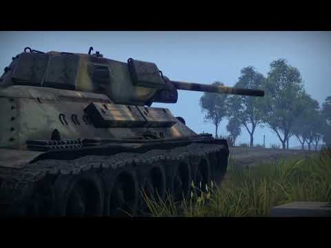 T-34 vs SHERMAN & M18 cinematic
