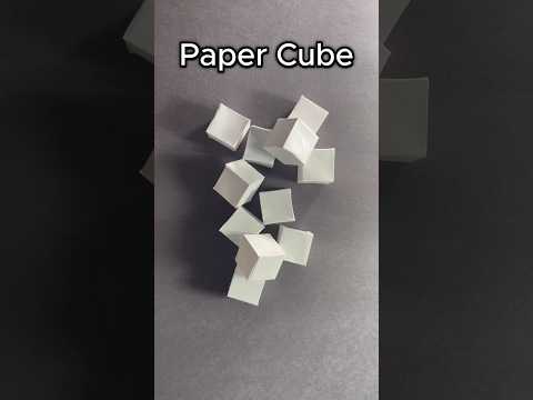 How to make a Paper Cube? | Paper Cube  #diy #art  #3d #paper  #papercraft #origamicube #craft