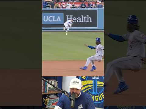 Kiké Hernandez fooled Jesse Winker with this deke, a breakdown #sports #mlb #baseball #dodgers #mets