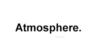 Mattress - Atmosphere Lyrics.