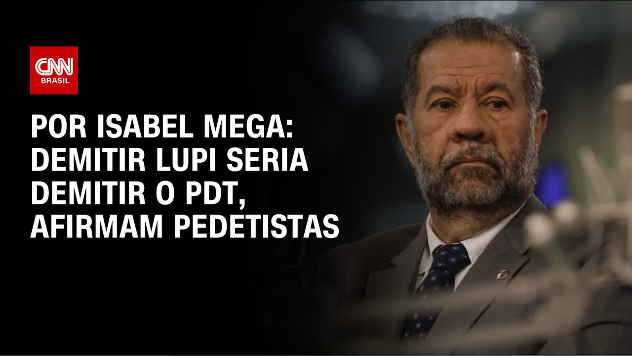Análise: Pedetistas defendem que demitir Lupi seria demitir o PDT | LIVE CNN