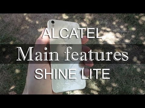 Alcatel Shine Lite - Main features (review)
