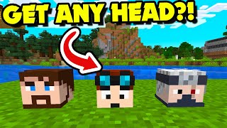 How to Get ANY Player Head Using a Player Head Command | Minecraft 1.19-1.20.4 (Minecraft Tutorial)