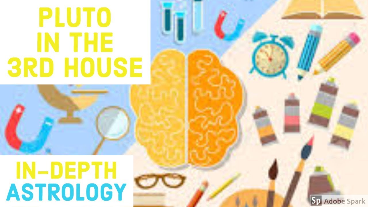 PLUTO IN THE 3RD HOUSE | SECRETS FOR PERSONAL EVOLUTION