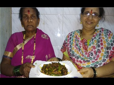 Bhendi Masala Easy Village Style Recipe | Ladies Finger Recipe Video