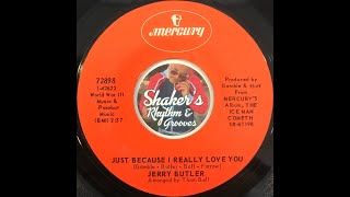 Jerry Butler • Just Because I Really Love You • from 1969 on MERCURY #72898
