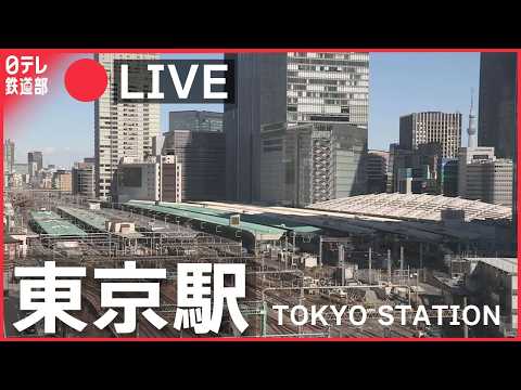 Tokyo Station Railway View live camera