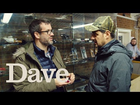 The Joy Of Techs | Marcus Brigstocke and Alexis Conran Visit Preppers Shop | Dave