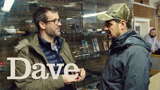 The Joy Of Techs | Marcus Brigstocke and Alexis Conran Visit Preppers Shop | Dave