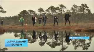 Latvia Swamp Tours: 'Swamp shoes' keep Latvian tourism afloat