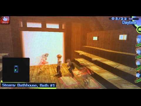 Persona 4 Golden Playthrough pt 26: -Where-A-Bouts- The Bath House!