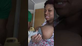 BREAST PUMPING WITH PEACH 🍑 MY BREAST MILK 🥛