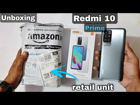 Redmi 10 Prime Quick Unboxing & First Impressions (Retail Unit)